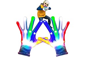 Cool Toys LED Gloves, Party Favors for Kids 10-12 Years Old, Under $5