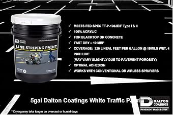 5 gal. Traffic Marking Paint WHITE