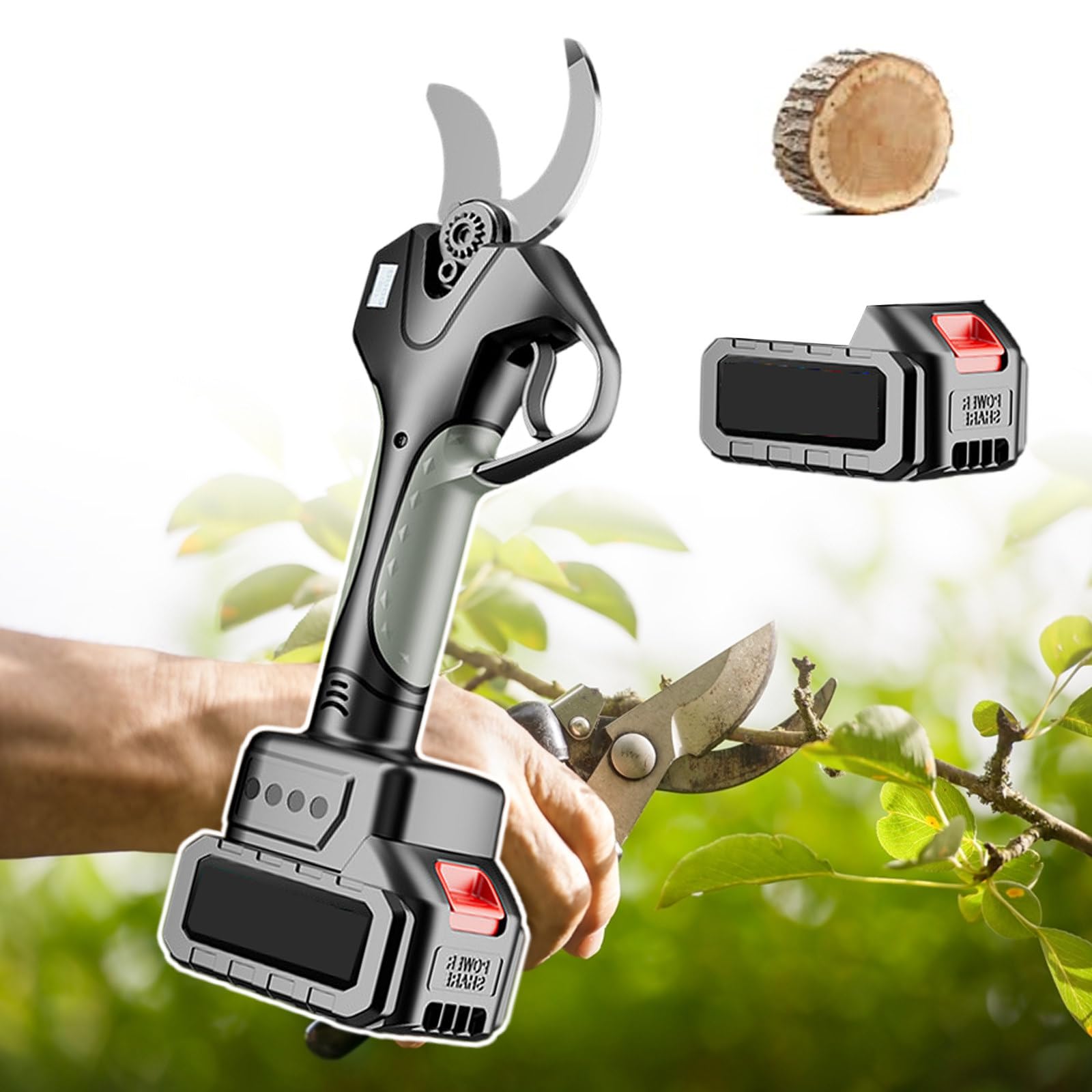 Tijeras De Podar InaláMbricas Profesionales Sin Escobillas, Tijeras De Podar EléCtricas A BateríA, Podadora De Ramas De áRboles con Varilla De ExtensióN