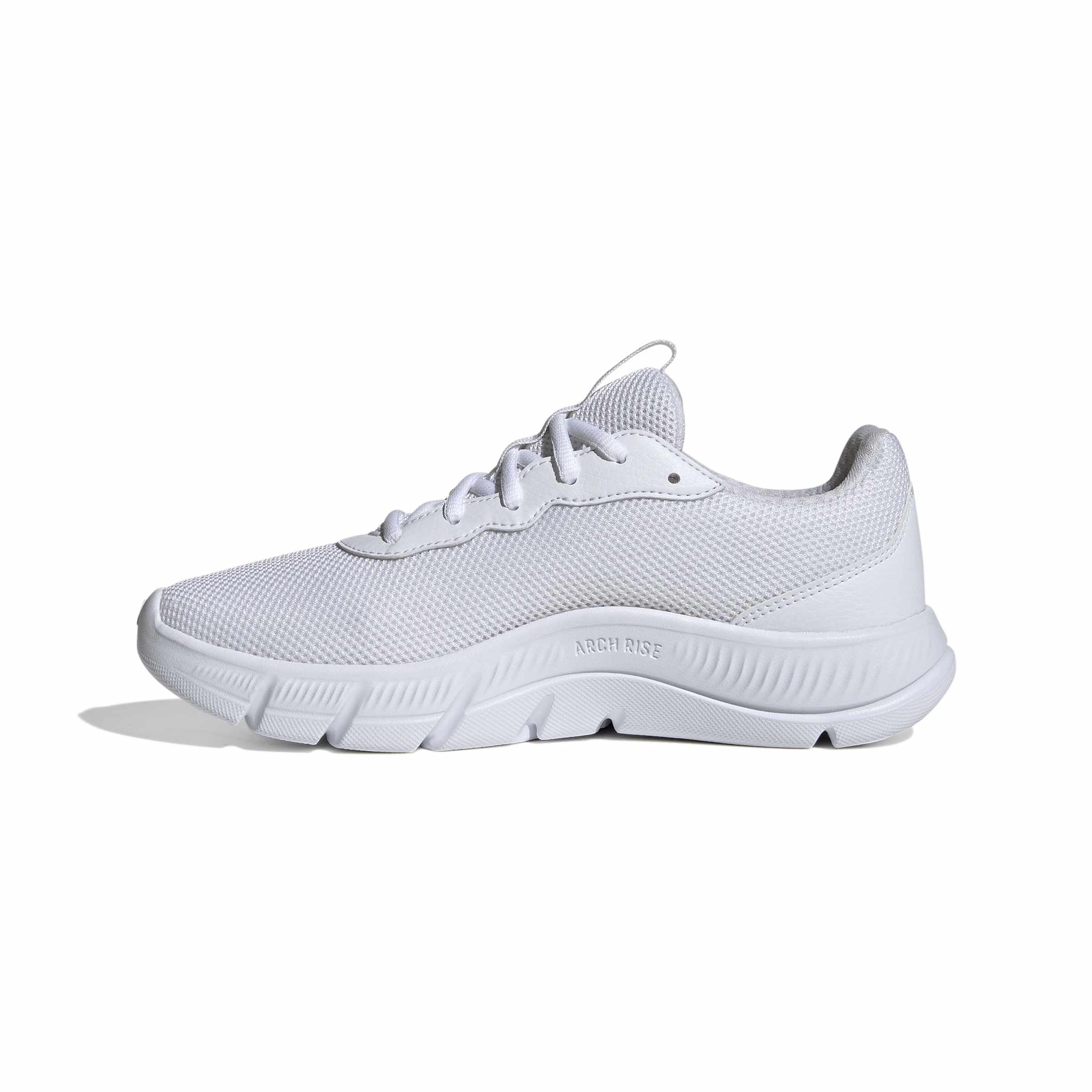 adidas Women's Cloudfoam Flex Laces Shoes, FTWR White/FTWR White/Grey Two, 7.5 UK