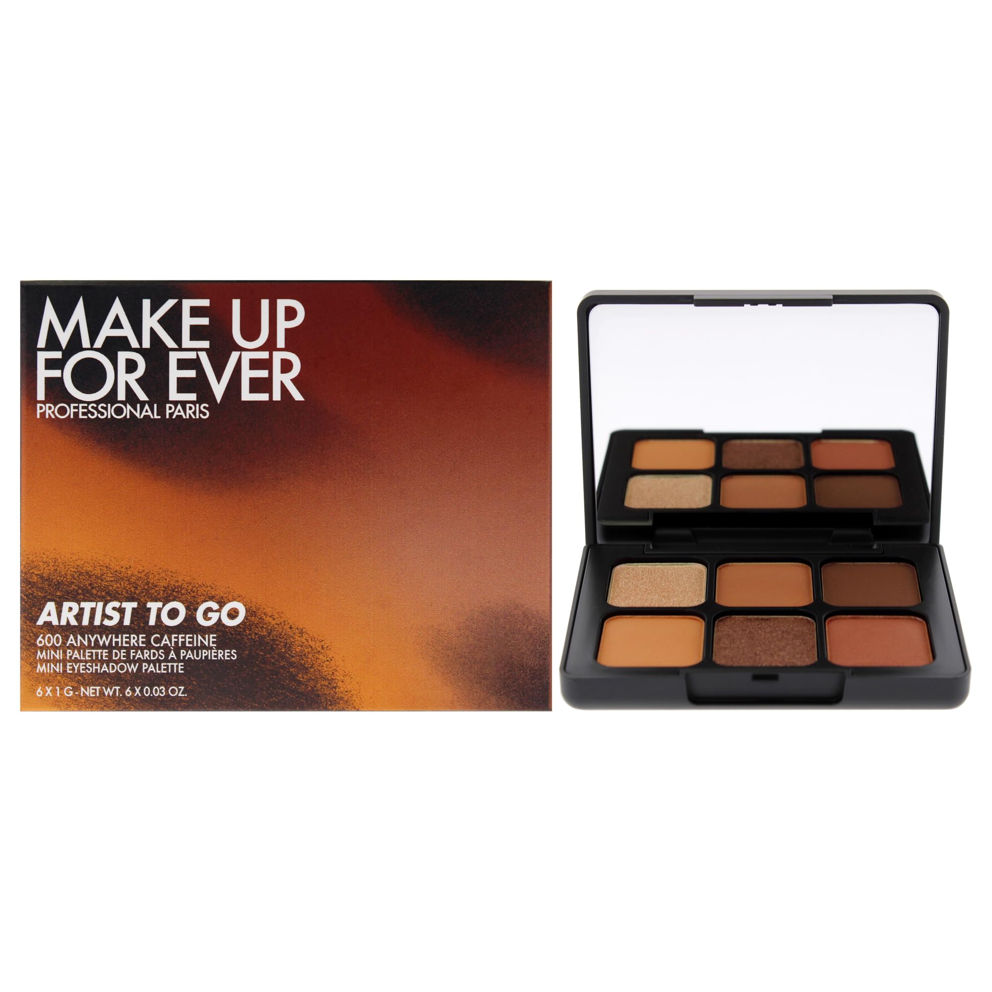 Amazon.com : Artist To Go Mini Palette - 600 Anywhere Caffeine by