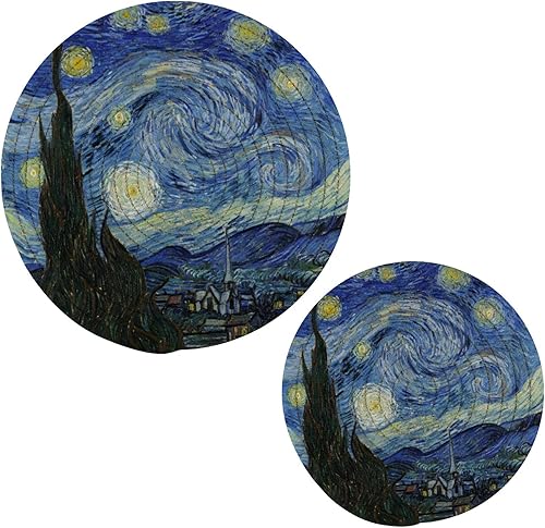 Salvamanteles para platos calientes, ollas y sartenes, salvamanteles tejidos de algodón, redondo, grande, decoración resistente al calor,