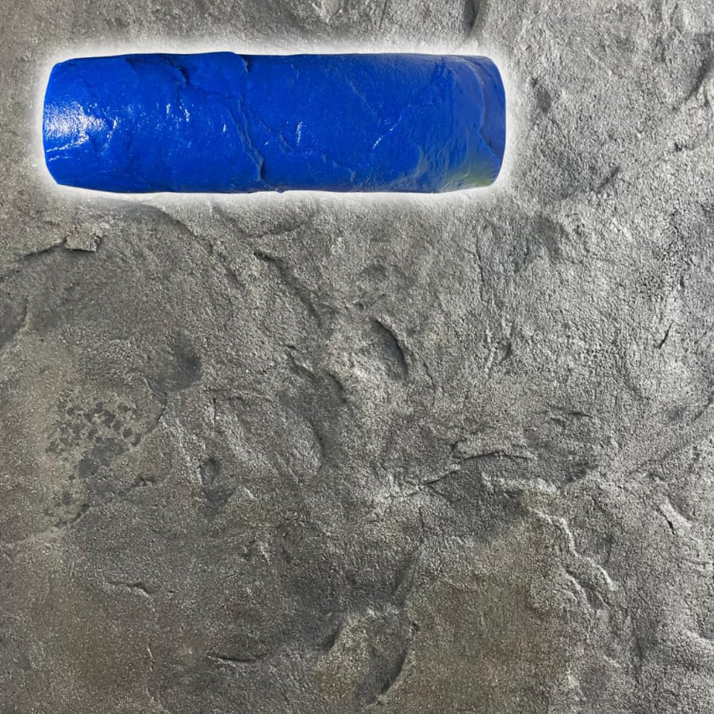 Concrete Stamp Roller – 3"x3"x9" – Polyurethane Texturing Tool – Made in USA – DIY & Professional Use for Walkways, Patios & Borders – RL 113001