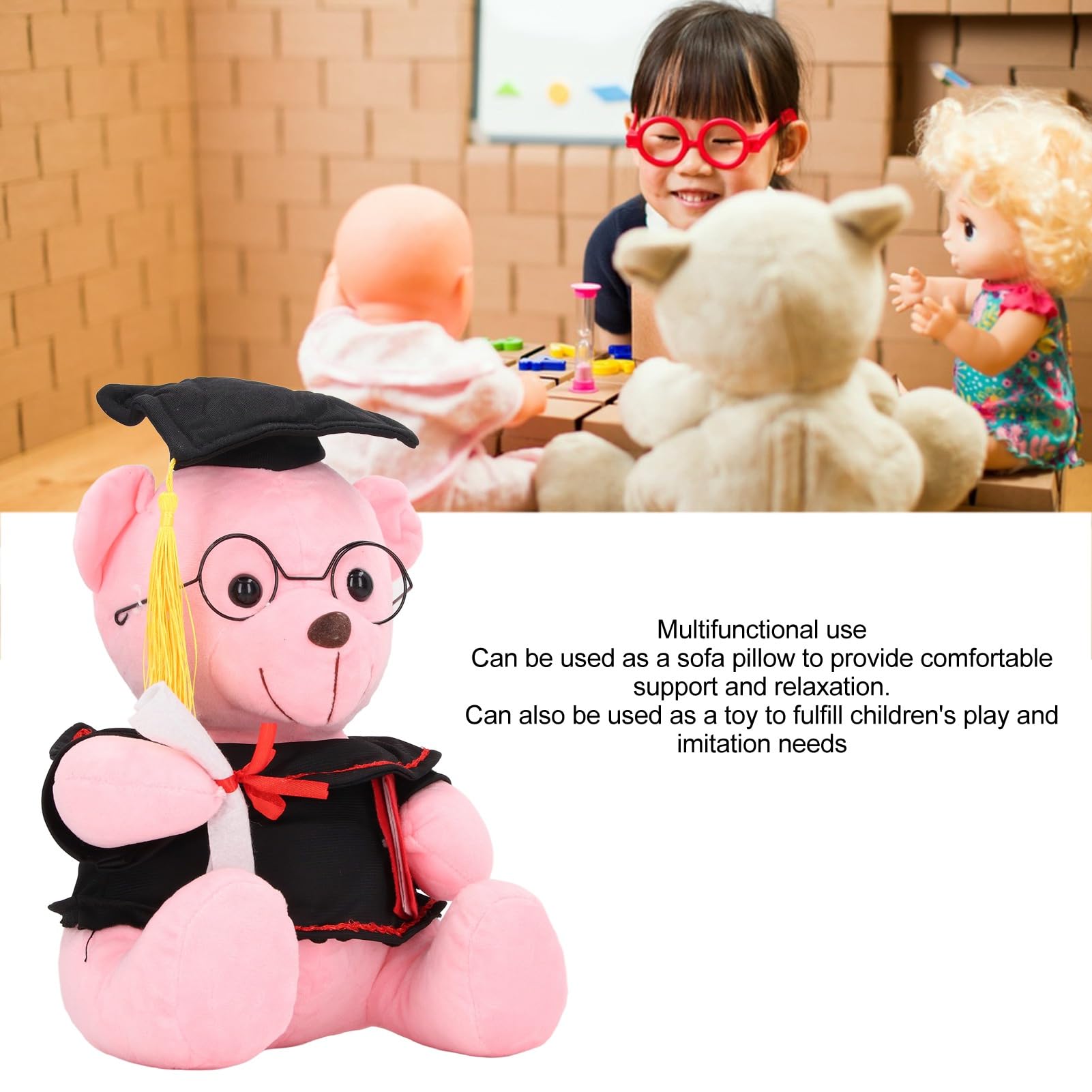 Amazon.co.jp: クマのぬいぐるみ、リトルベア 快適なぬいぐるみ