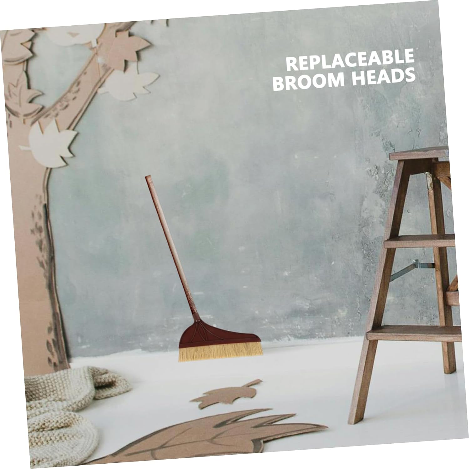 Household Broom Replacement Head Floor Sweeper Head for Cleaning Refill Broom Part