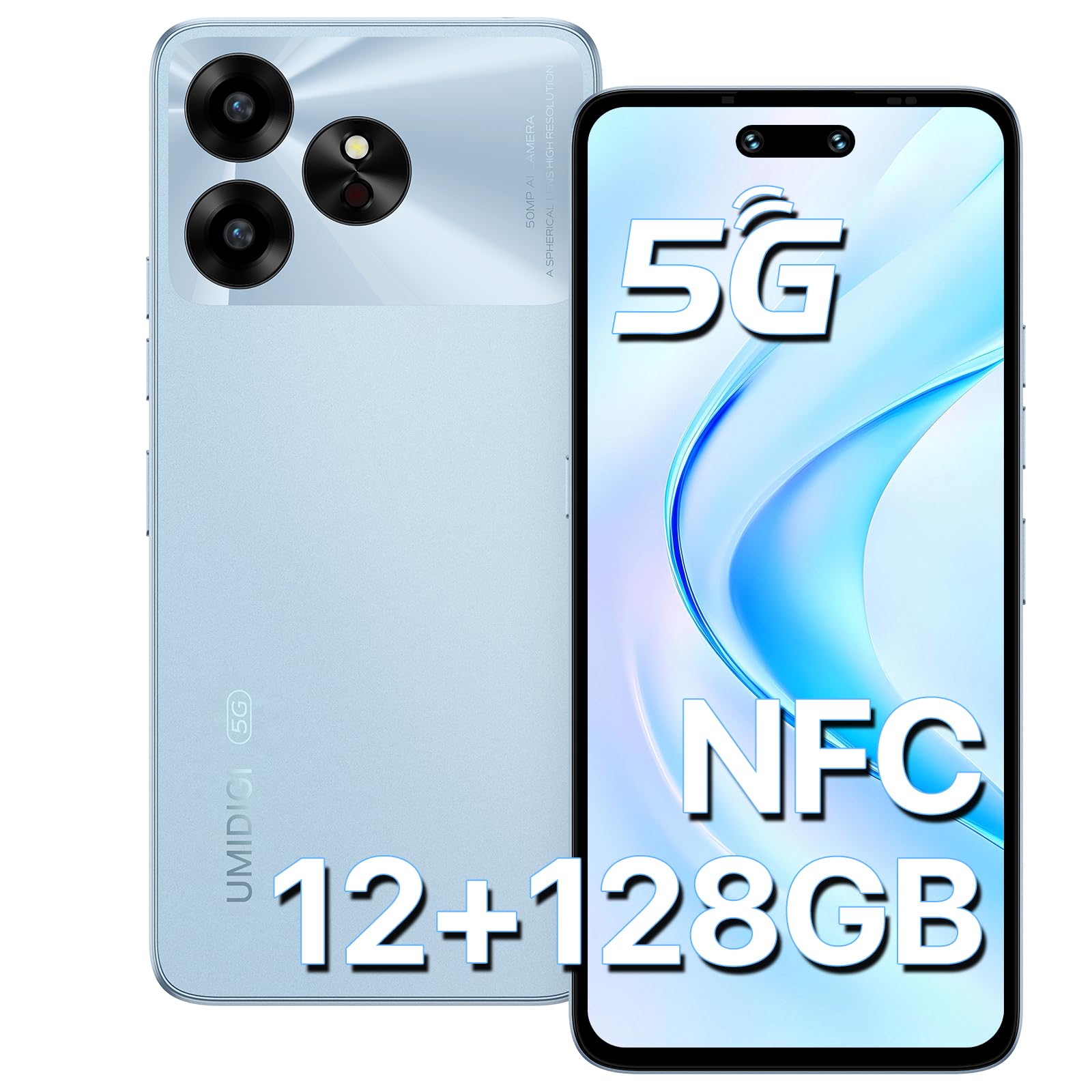 スマートフォン本体 UMIDIGI G6 5G Glacier Blue 12GB RAM UMIDIGI G6 5G【スペック】価格や発売日 | スマホBANK