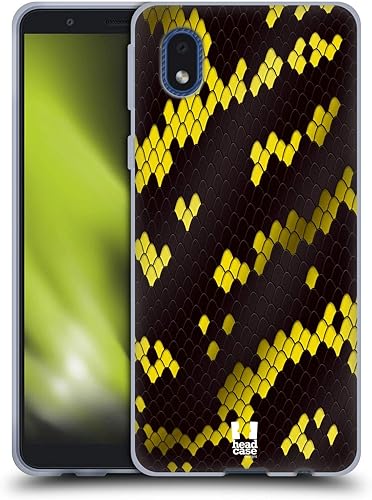 Miniatura 9 de Head Case Designs Funda de gel suave con diseño de serpiente pitón verde compatible con Samsung Galaxy A01 Core (2020) verde pitón,Ball