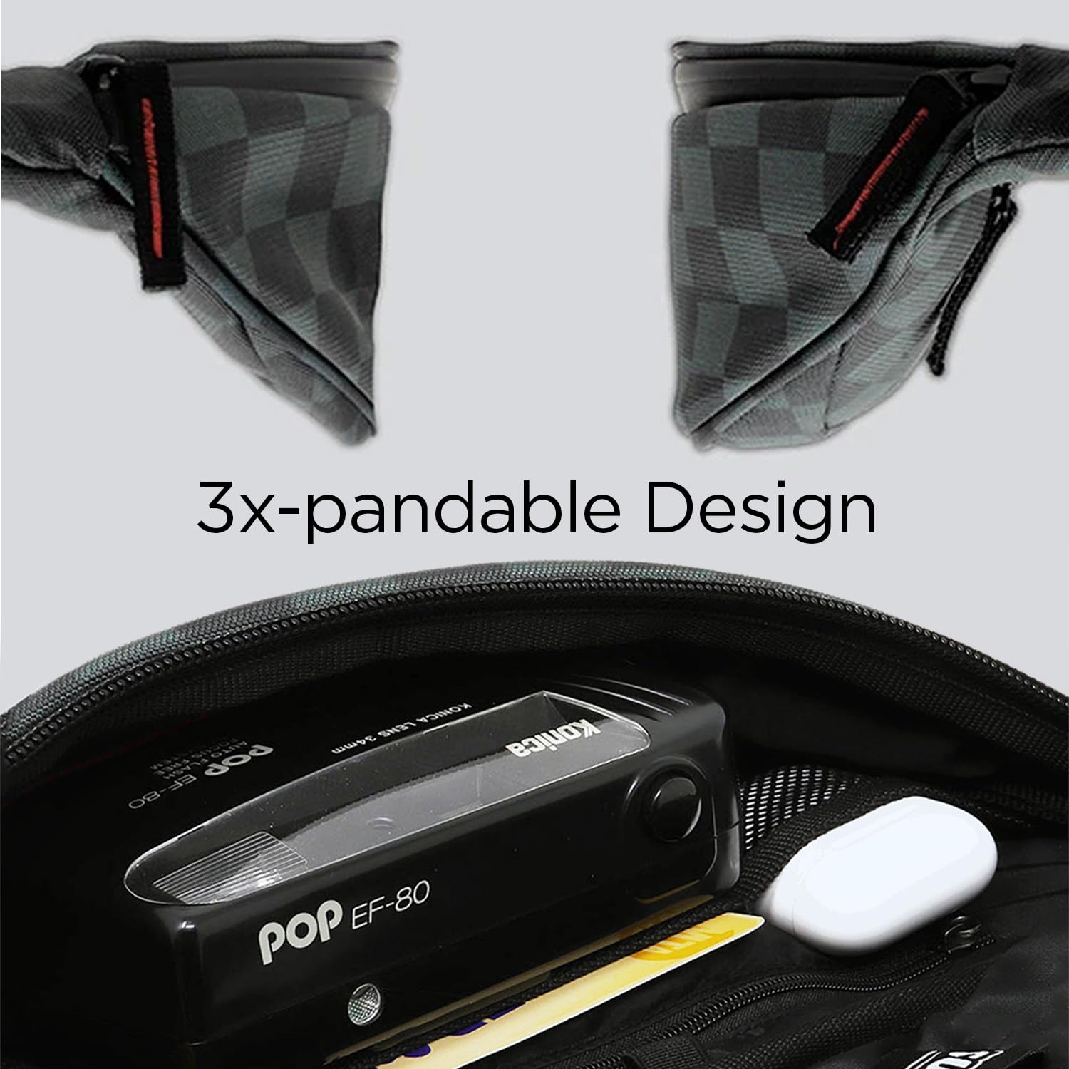 SUPERVEK Unisex-Erwachsene Schleudern Crossbody Slinger