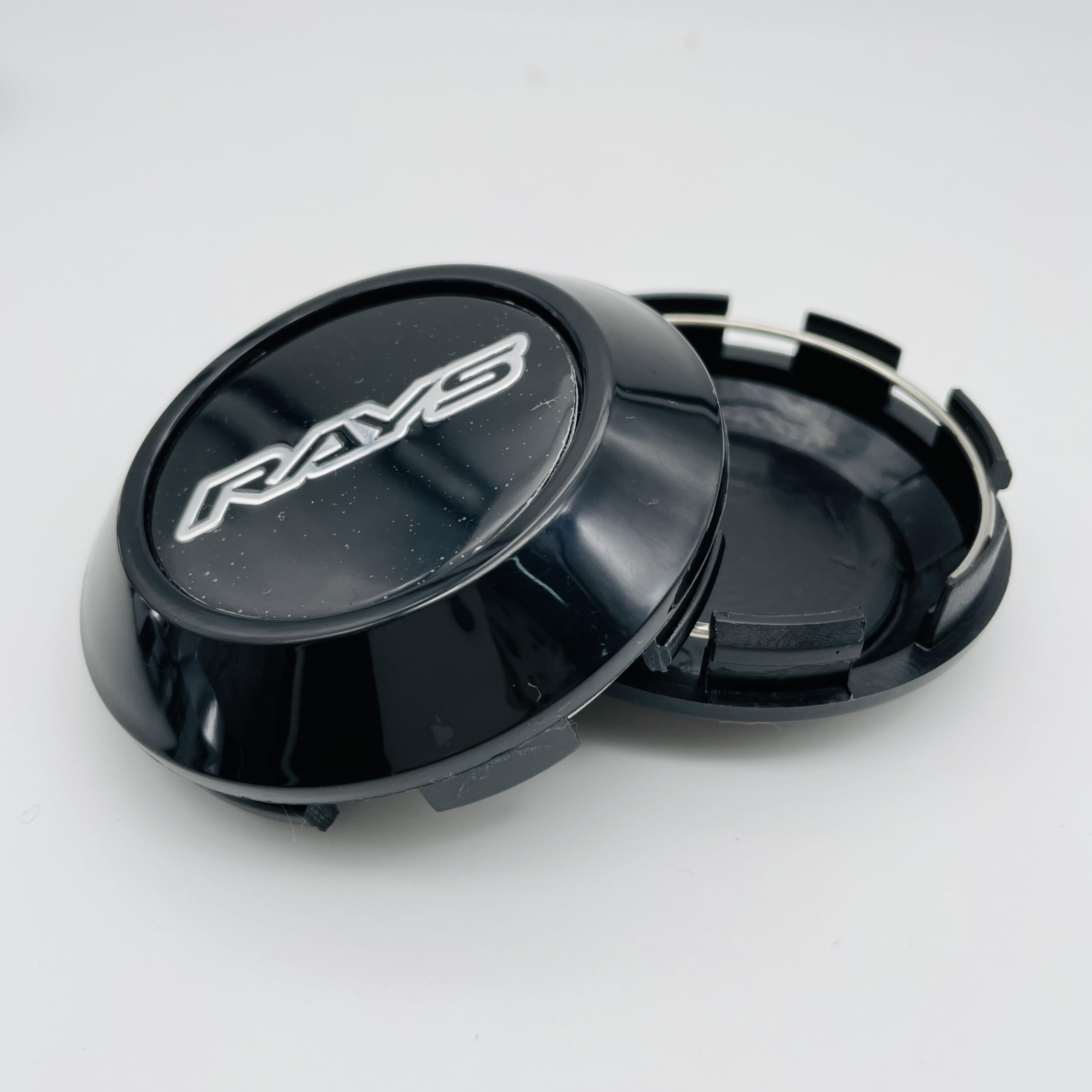 4pcs Rays Volk Racing Wheel Center Caps OD 76MM/2.99" ID 72MM/2.83" for CB 73.1MM Wheels (Color-A)