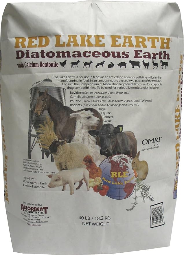 ABSORBENT PRODUCTS 087309 Red Lake Diatomaceous Earth with