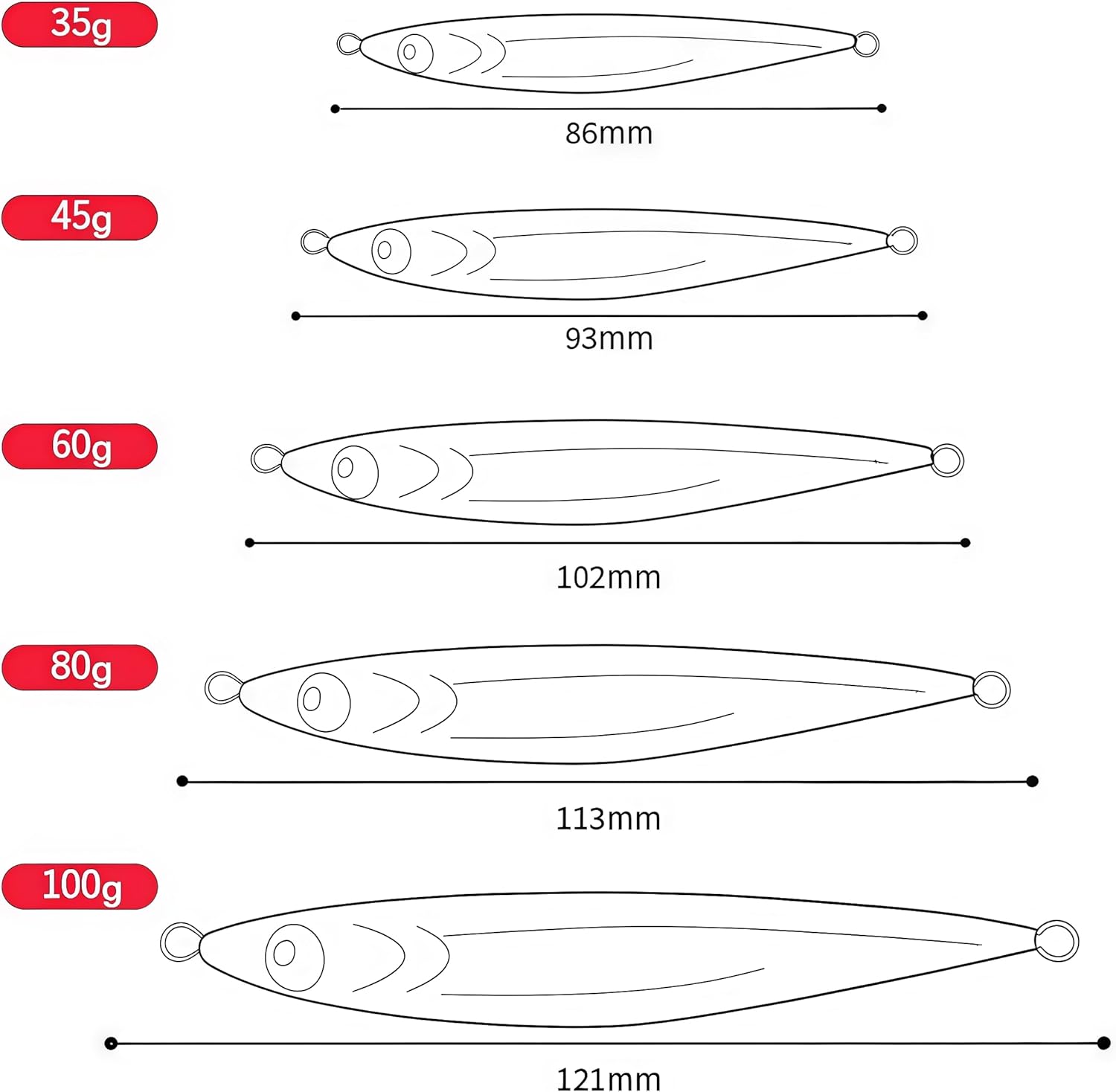 Saltwater Fishing Lures Metal Jigs Vertical Jigging Lure with Treble & Double Assist Hooks, 35-100g 6 pack Laser Glow Spoon Speed Sinking Slow Pitching Jig Offshore Targeting Tuna Mahi-Mahi Yellowtail