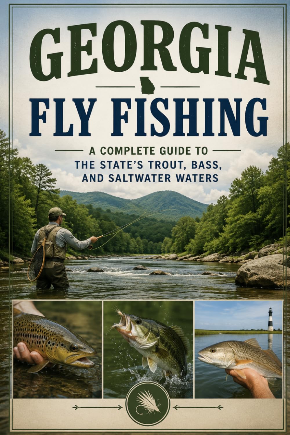 Georgia Fly Fishing: A Complete Guide to the State's Trout, Bass, and Saltwater Waters