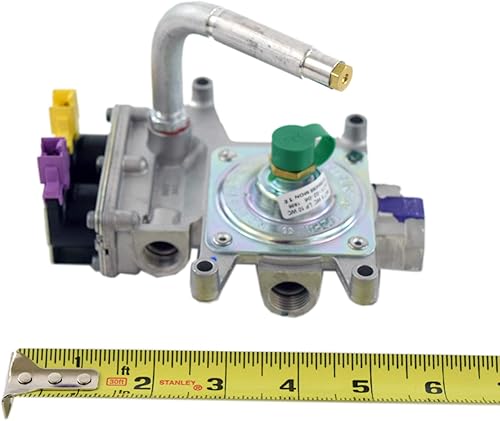 Miniatura 2 de Whirlpool W10861656 Range Gas Valve and Regulator Assembly (Reemplaza W10554066) Pieza de fabricante de equipos originales (OEM)