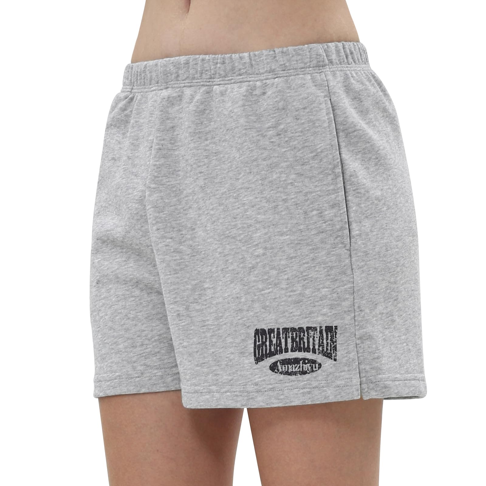 Short de course à pied sport femme coton taille haute entraînement - 8
