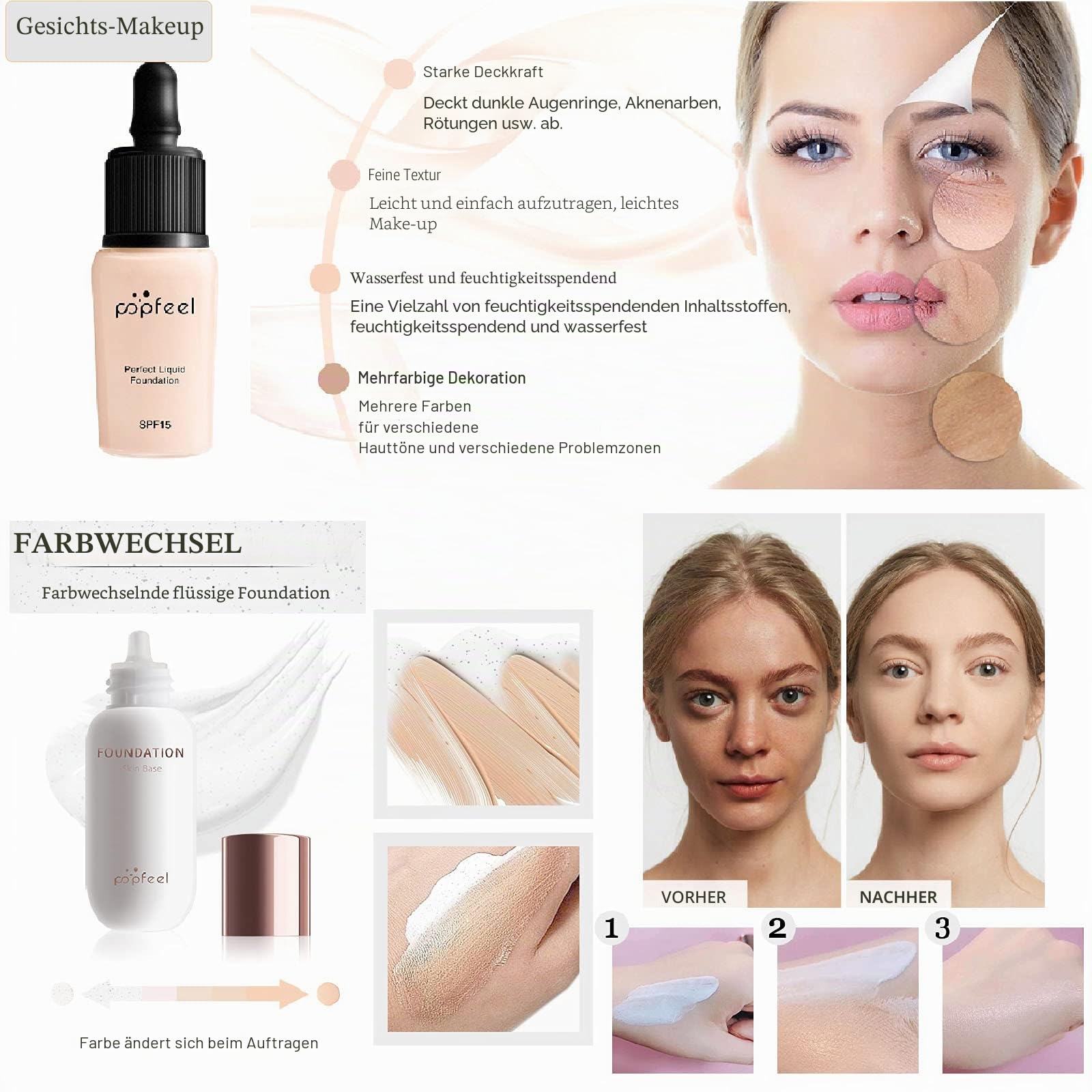 34St Schminkkasten Make-Up Set, Professionelles Kosmetische Schmink Set mit Lidschatten Lippengloss Rouge Concealer Usw, Multifunktions Kosmetik Produkte für Teenager-Mädchen Frauen#1