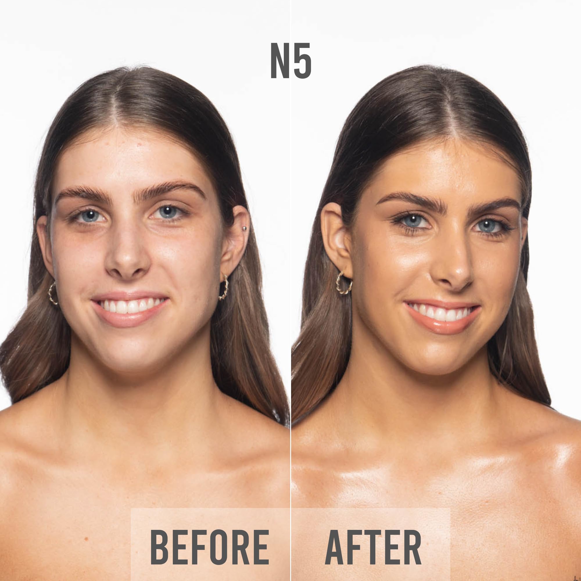 BPerfect Chroma Cover Luminous Foundation - Radiant Filter Finish, Buildable Coverage - Shade 16 - N5 Medium Neutral Golden Tan - Image 2