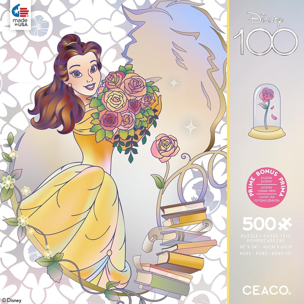 Amazon.com: Ceaco - Disney's 100th Anniversary - Beauty and The
