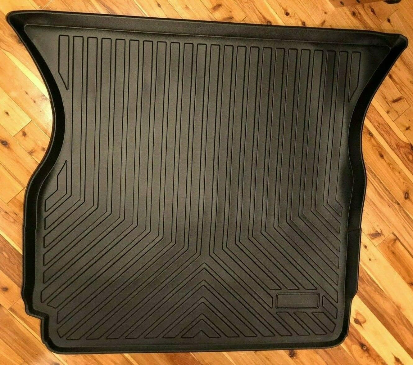 Cargo Liner—Trunk Mat for Tesla Model X 2016-2025 (5 Seat Model)—Weather-Resistant Trunk Mats for Car with Raised Lip—Non-Slip Car Trunk Mat Rubber—Easy to Install—Laser Pre-Cut Design