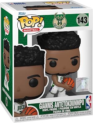 Funko Pop! NBA: Bucks - Giannis Antetokounmpo | Collectable, Official Merchandise, For Kids & Adults, TV Fans, For Collectors and Display