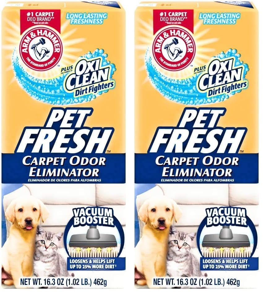 Image of Pet Fresh Carpet Odor Eliminator, 16.3oz, Pack of 2