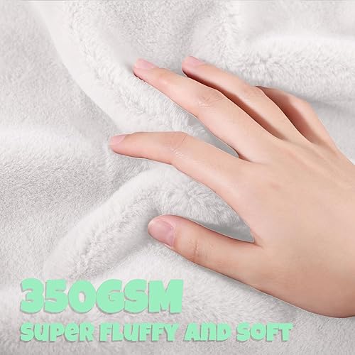 Miniatura 3 de Manta de bebé personalizada con nombre (350 GSM) Manta de bebé personalizada para niñas y niños, mantas de bebé para niños, mantas de bebé, manta