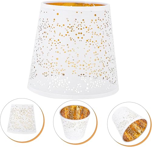 Miniatura 3 de Cubierta para lámpara de mesa, pantalla de araña, pantalla de tela, clip en pantallas de luz, cubierta de lámpara cuadrada, pantalla de lámpara,