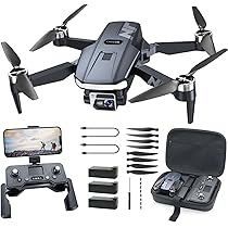 NAFYRE N11 PRO Drone GPS con fotocamera per adulti 4K UHD, 90 minuti di volo lungo, lunga distanza di controllo, ritorno auto, conseguenza automatica, motore brushless, 5G FPV RC Quadcopter per
