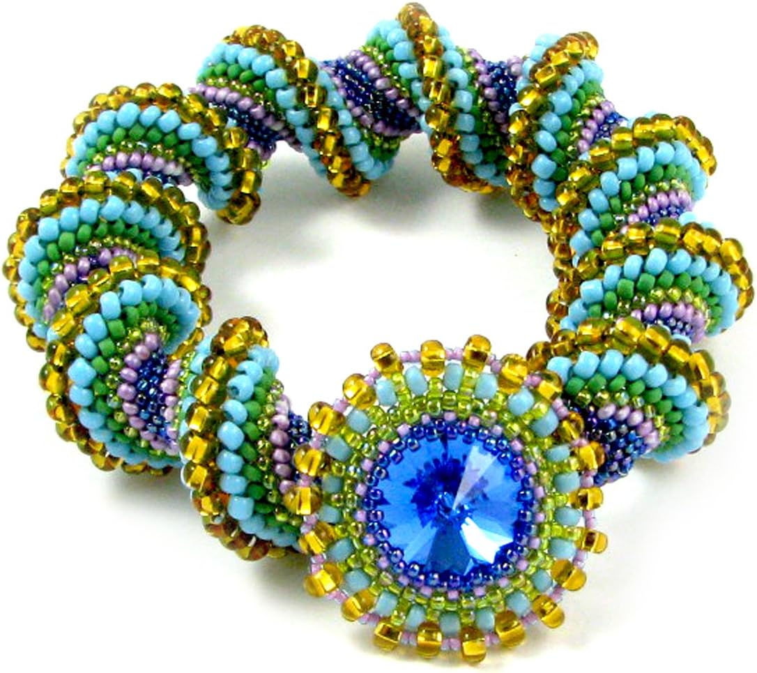 Beads East Big Sky Spiral Weave Bead Bracelet Kit by Ann Benson
