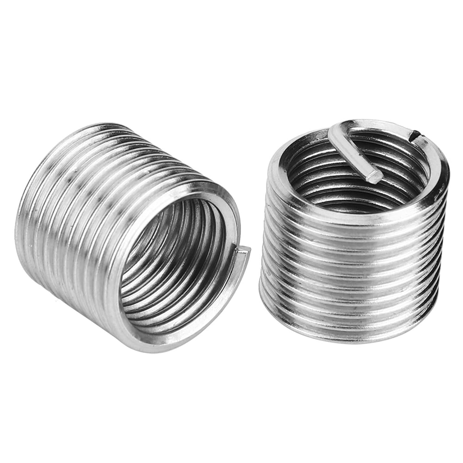 Stainless Steel Thread Repair Kit, M16x1.5, 11 Pieces, with Twisted Drill, Tap, Wrench, Insertion Tool