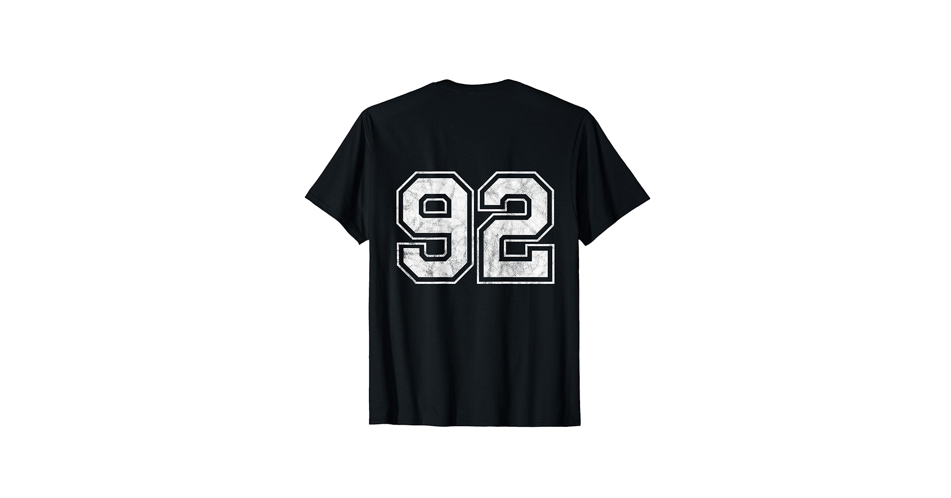 Amazon | 背面に92番。 Tシャツ | Tシャツ・カットソー 通販
