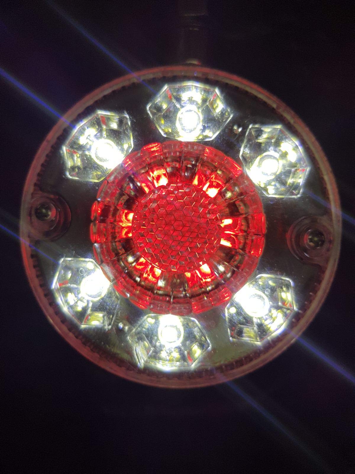 4 x LED 24 V kontur boczny czerwone/białe światła obrysowe