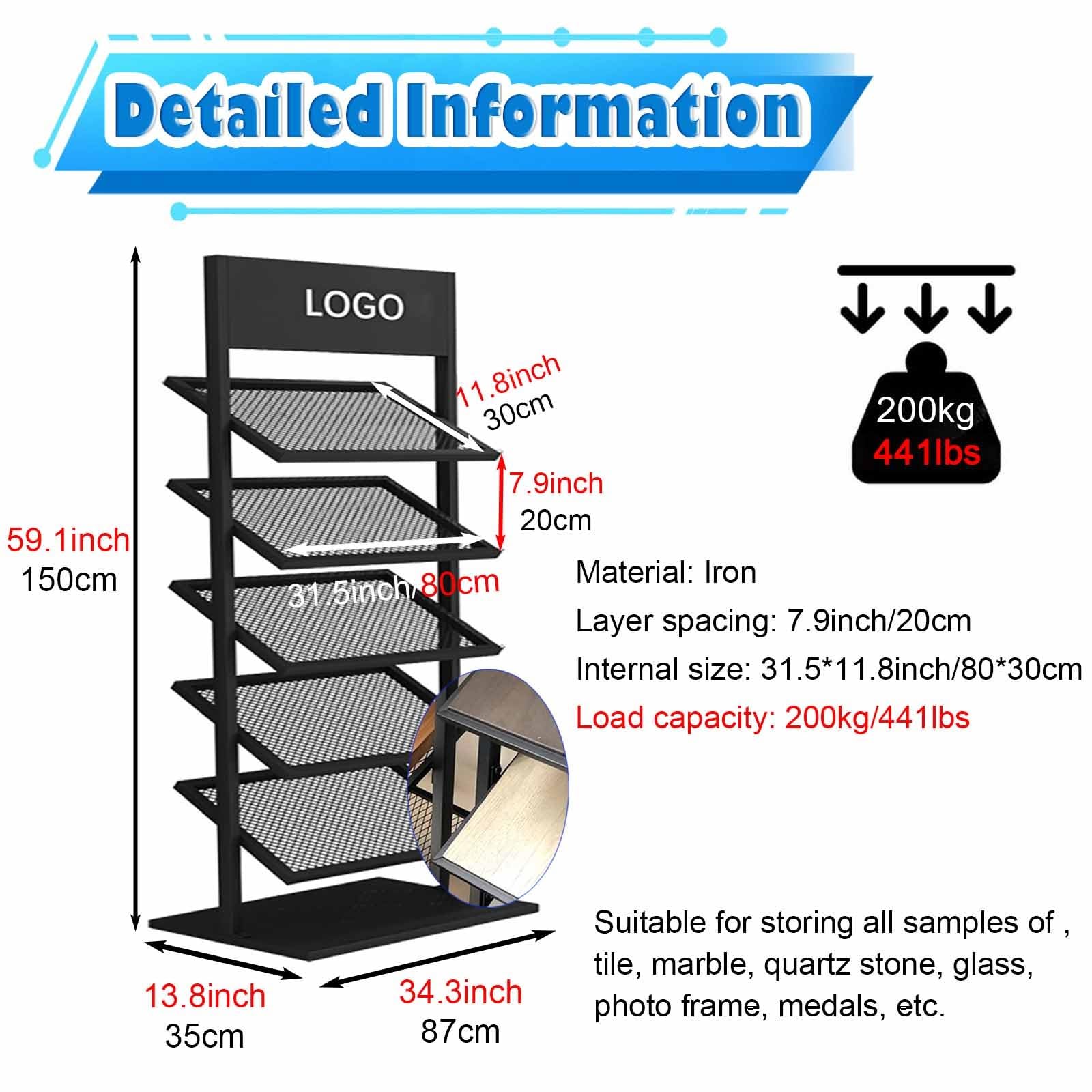 Amazon.co.jp: 磁器タイル サンプル ディスプレイ ラック 木製プレート