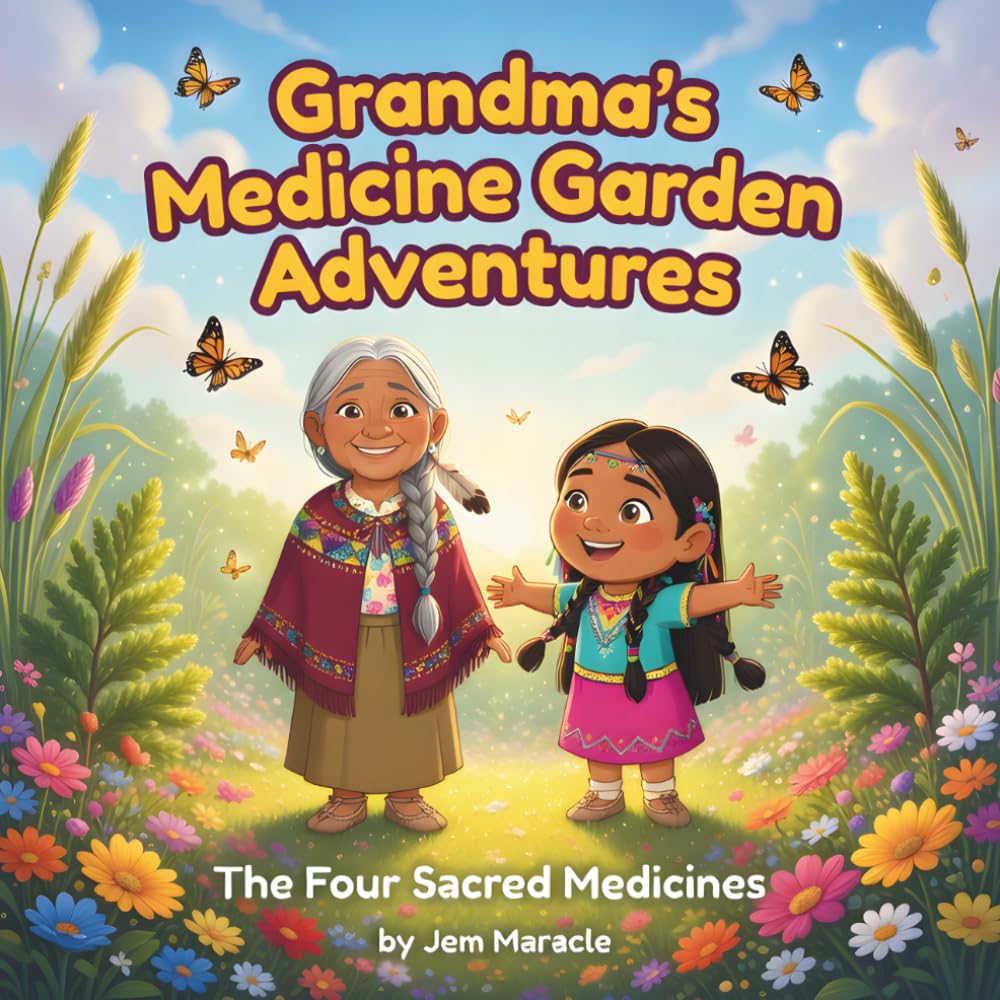 The Four Sacred Medicines: A Rhyming Indigenous Story of Sage, Tobacco, Sweetgrass, and Cedar: 1 (Grandma’s Medicine Garden Adventures)