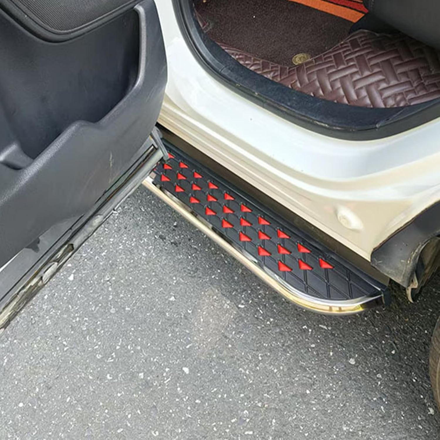 Fixed 2PCS Running Board fits Dodge Durango 2018-2024 2025 GT Side Step Protect Bar Pedal Nerf Bars Accessories w/Brackets