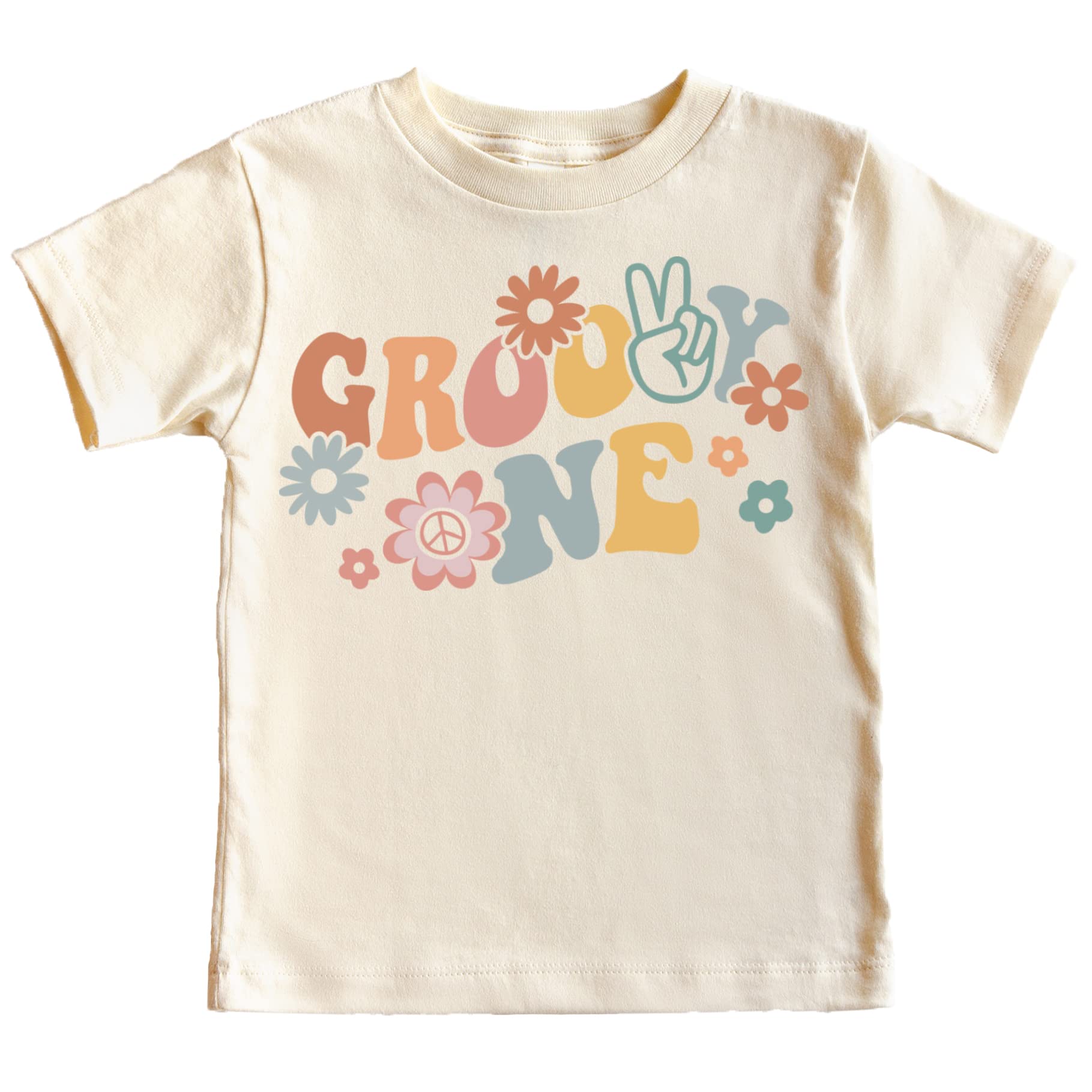 Groovy One Daisy Adorable 1st Birthday Shirt for Infant Baby Toddler Girl First Birthday Outfit