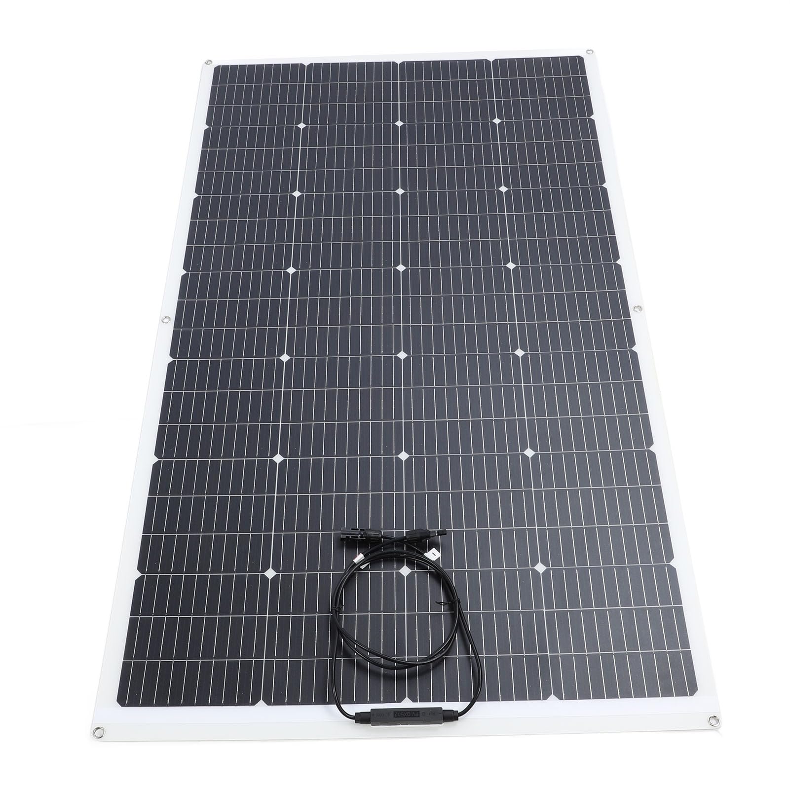 Oumefar Caricabatterie a Pannello Solare Monocristallino con Scatola di