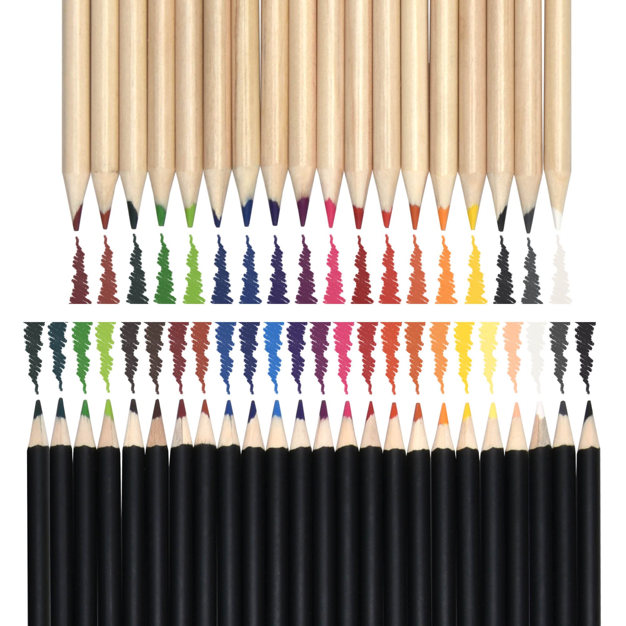 Artina set de peinture XXL 89 pièces avec coffret en bois dessin crayons | kit acrylique aquarelle crayons craies pinceaux enfant cadeau Noël mallette artiste couleur Débutant Genova