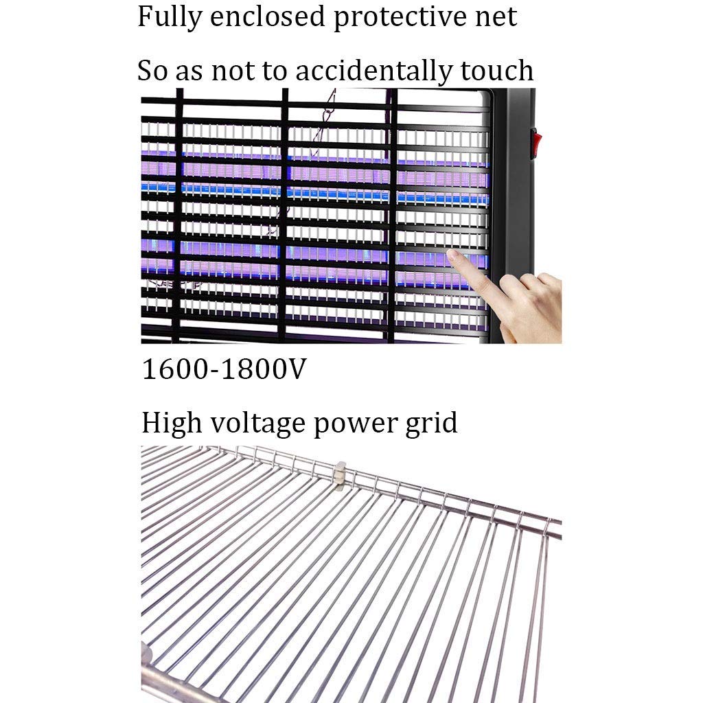 Trappola per zanzare Lampada per zanzare Lampada per Mosche Scossa elettrica Domestica Commerciale LED Mosche per zanzare UV Uccidi Piccoli Insetti Volanti Zapper per Insetti per Interni lam