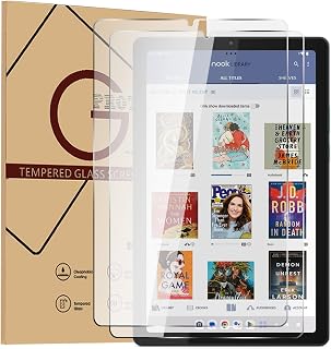 for NOOK 9" Lenovo Tablet 9 Inch Tempered Glass Film Screen Protector High Definition Anti-scratch 9H HD Clear Bubble Free For NOOK 9" Lenovo Tablet (2 PCS)