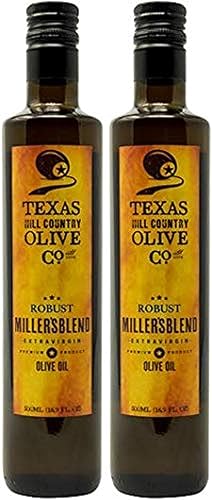 Miniatura 16 de Texas Hill Country Olive Co Miller's Blend Aceite de oliva virgen extra – Aceite de oliva gourmet AOVE prensado en frío – rico y robusto – perfecto