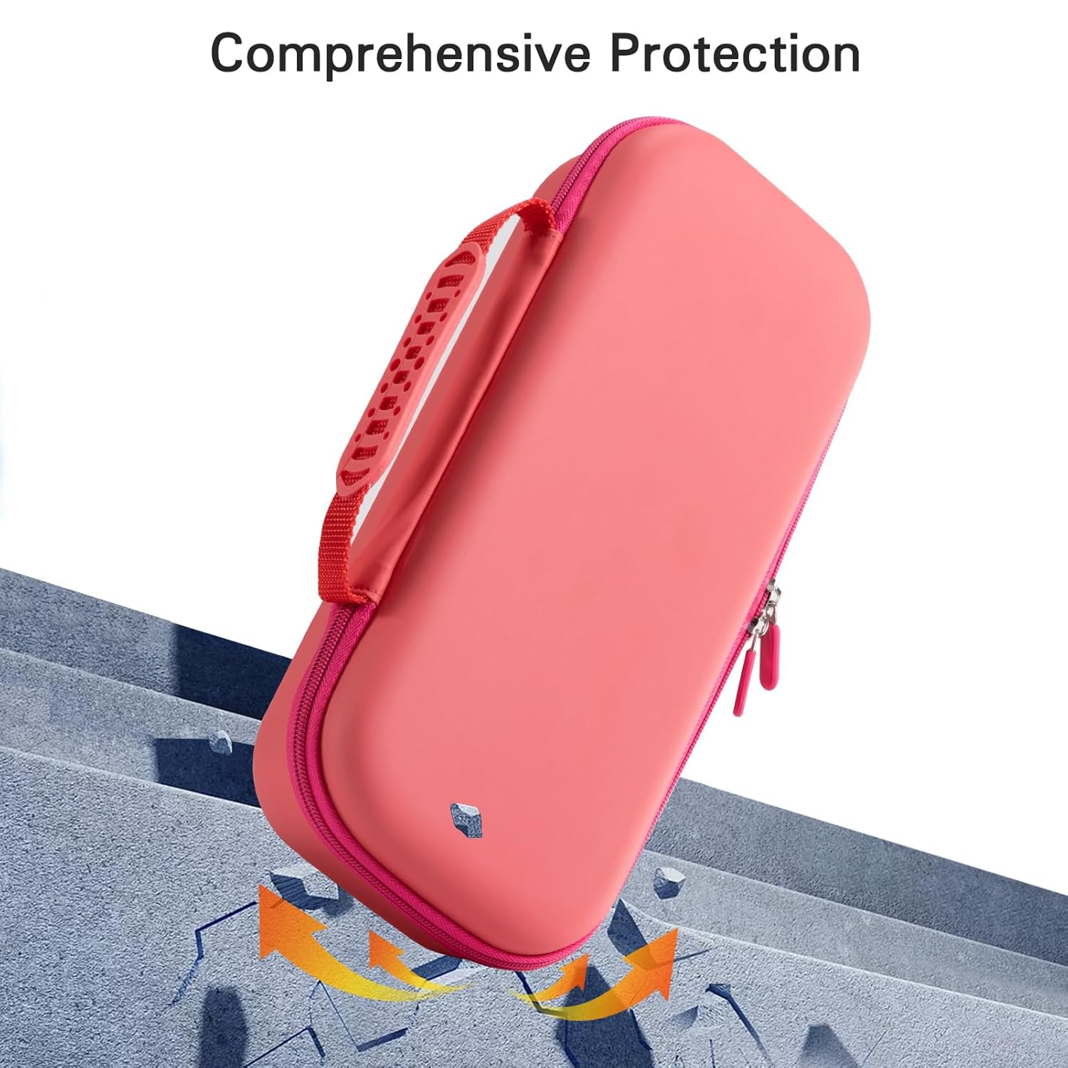 CoBak Hard Carrying Shell Case for PlayStation Portal Remote Player -with Screen Protective Cover, Accessories Storage Bag & Hard Shell for Ultimate Protection.