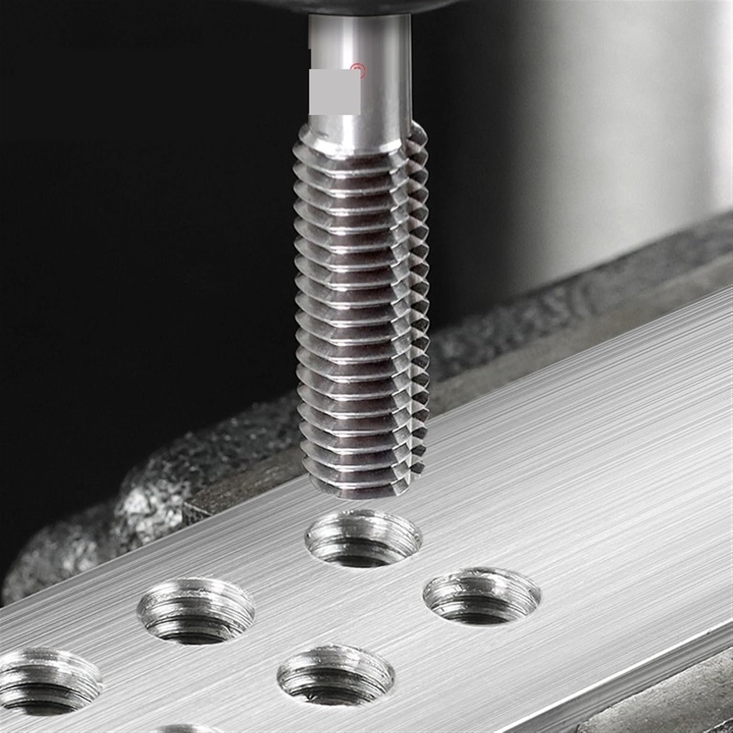 Cobalt Screw Thread Tap Drill Bits Forming Flute Metric M1-M12 TICN Coated Machine Tools for Stainless Steel 1Pcs(1PC,M5x0.8)
