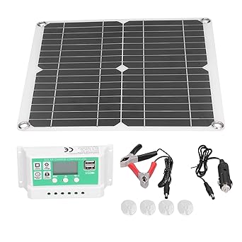 Solar Charge Controller, Solar Module High Conversion Efficiency for Outdoor Breeding for RVs for Planting for Solar Street Lights