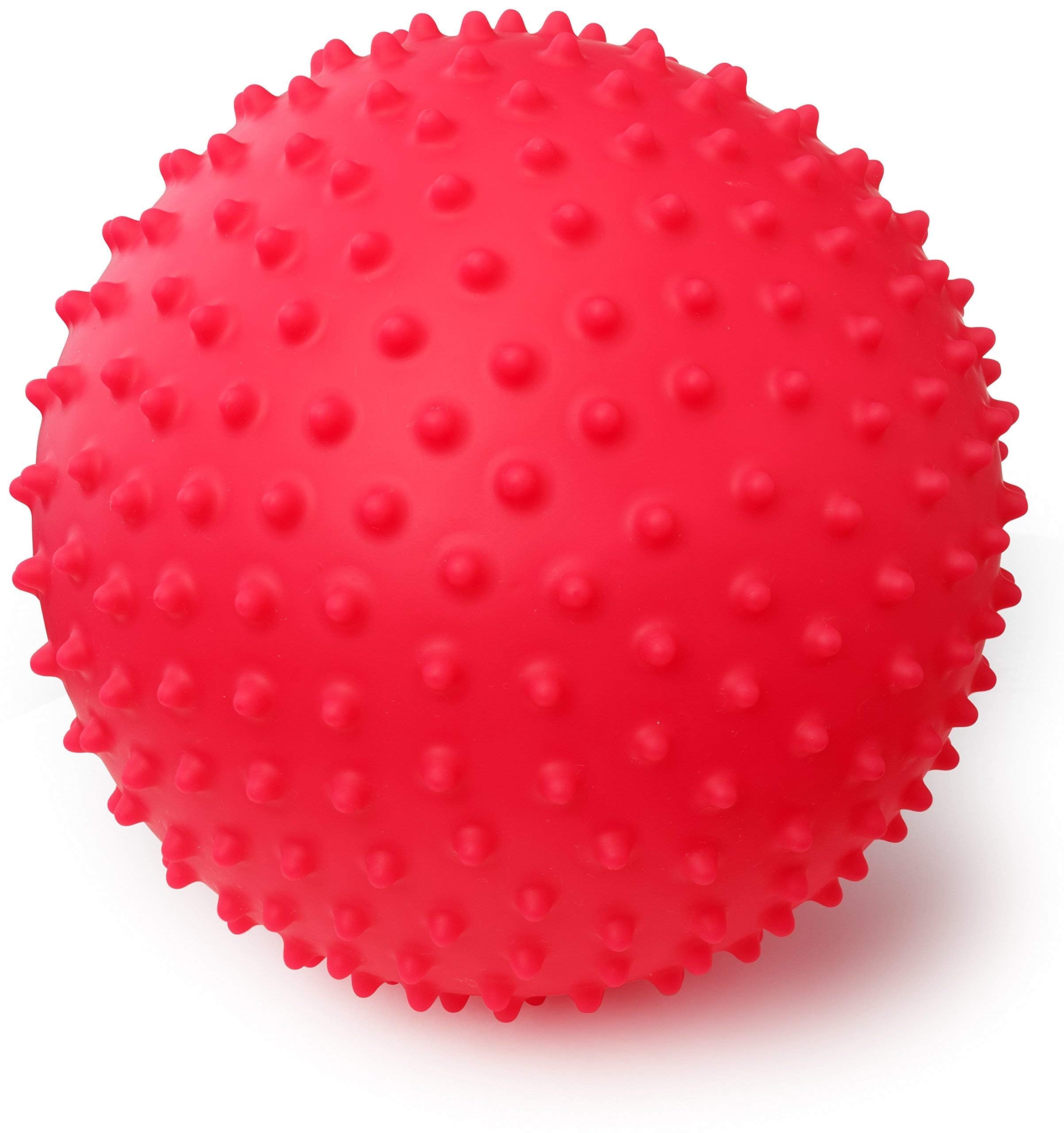 Playkidz Super Durable 6 Sensory Ball, Red - Image 3