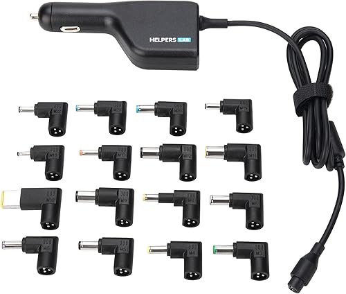 Miniatura 8 de Cargador de coche universal para portátil de 108 W de 90 W con QC3.0 18 W adaptador de corriente continua Fuente de alimentación 16 V 18.5 V 19 V