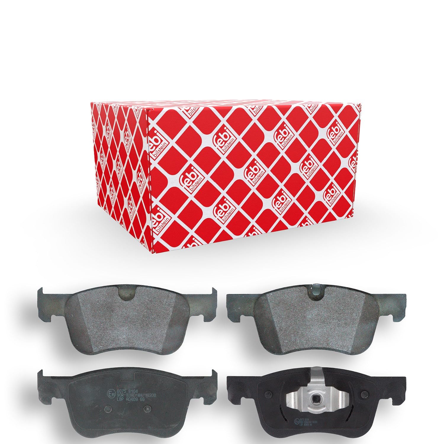 febi bilstein 16957 Brake Pad Set, 1 unit