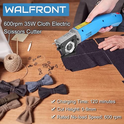 Miniatura 3 de Cortador de tijeras eléctrico inalámbrico 3.6V Cartón recargable Cortadora rotativa Cortadora de tijeras eléctricas Tijeras eléctricas 4500rpm 35W