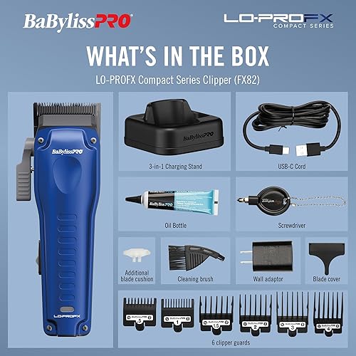 Miniatura 6 de BaBylissPRO Cortadora compacta LO-PROFX de alto rendimiento para cabello