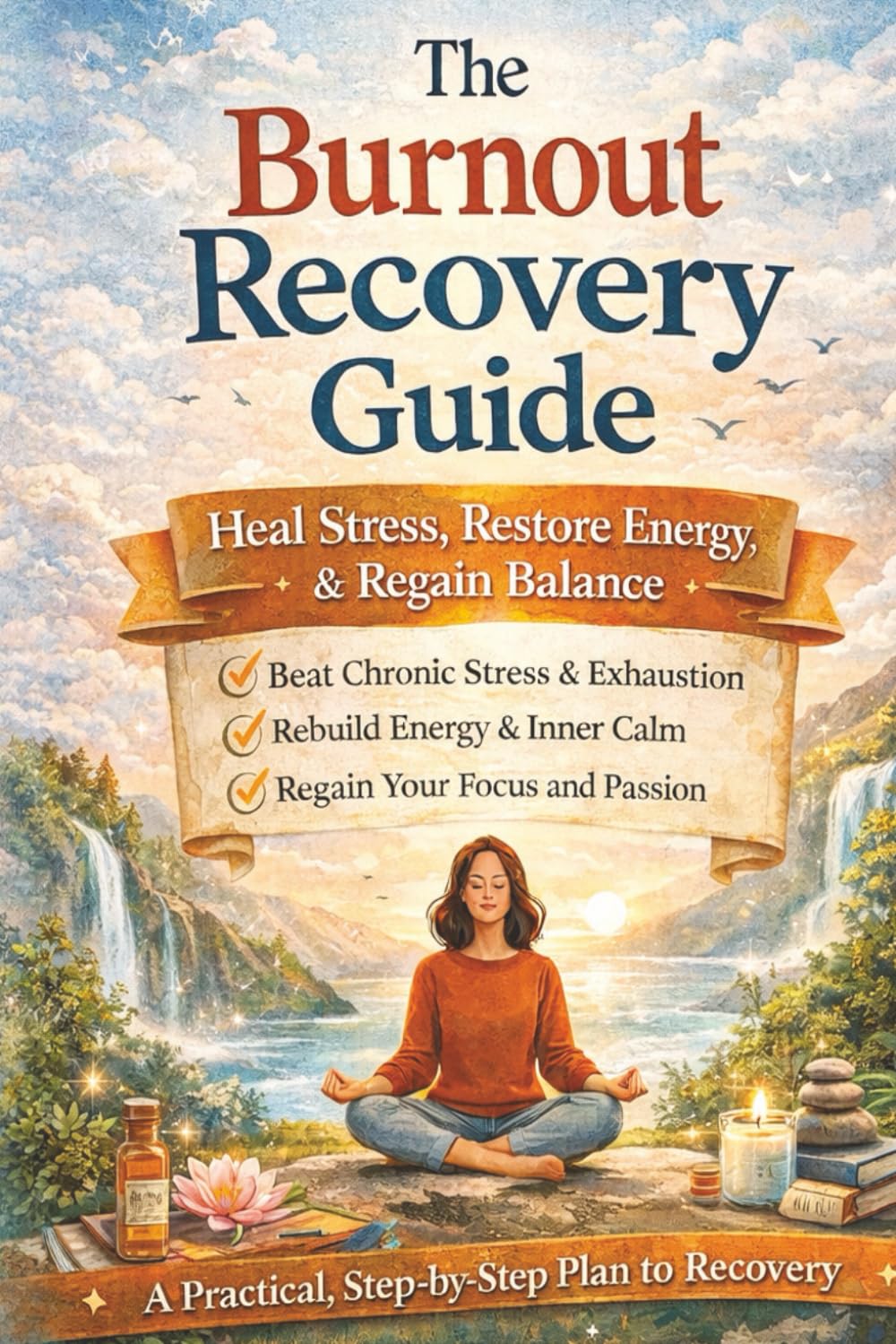 The Burnout Recovery Guide: A Practical, Step-by-Step Plan to Heal Stress, Restore Energy, and Regain Balance