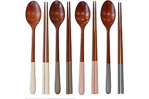 Korean Wooden Spoons for Eating